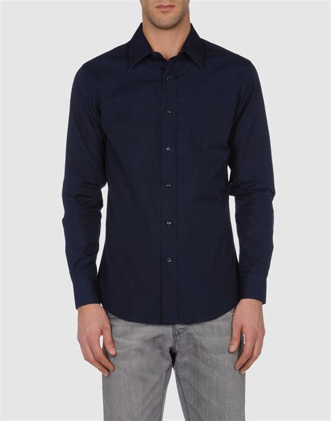 ysl blue shirt|YSL Saint Laurent shirt.